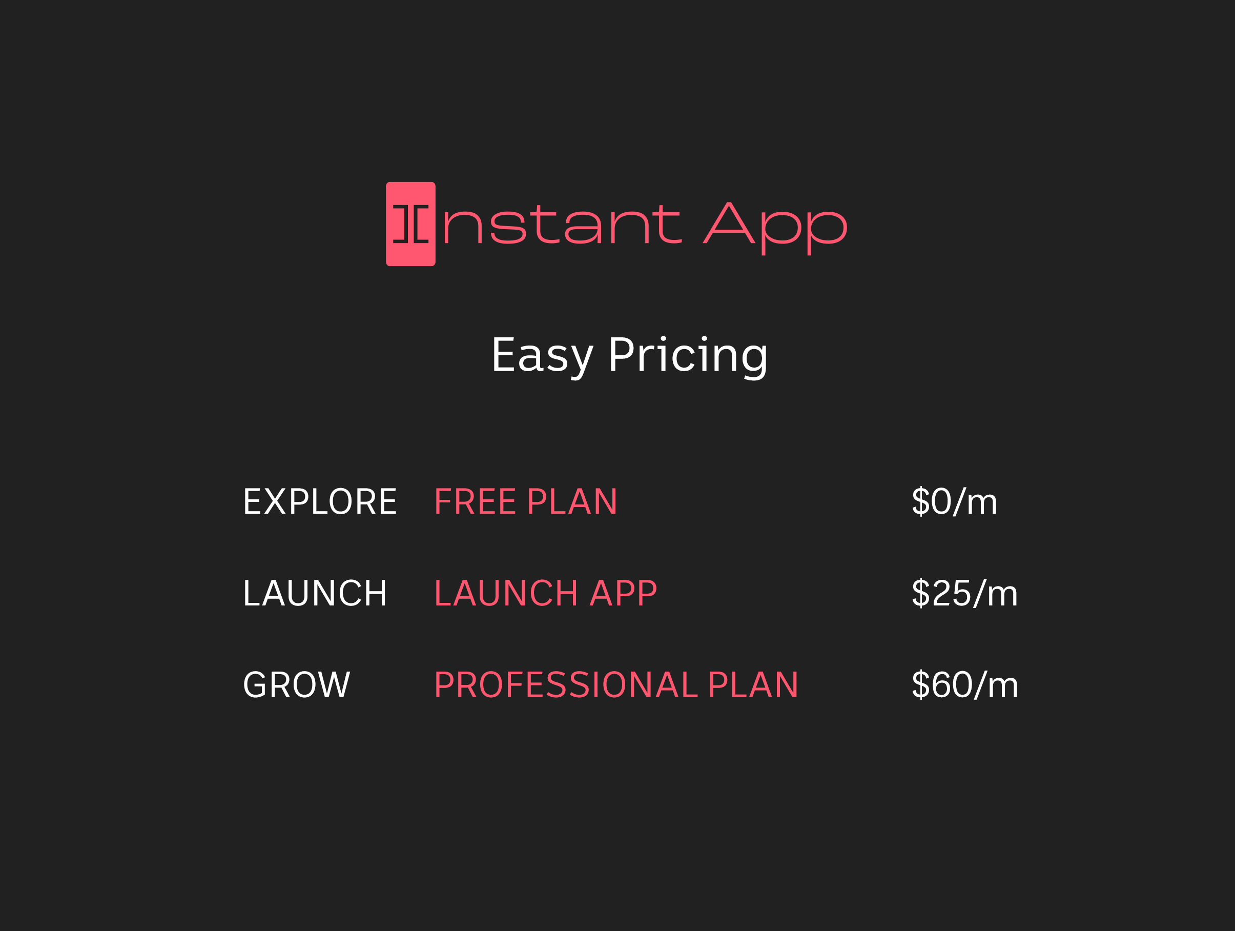 Instant Media Pricing